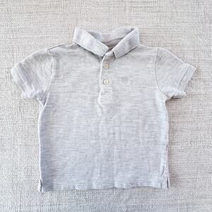 Zara Gray Polo Shirt VGUC 18-24mo